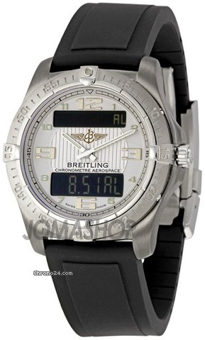 Breitling Aerospace Black Digital Analog Dial Mens Watch E7936210-G682BKPD