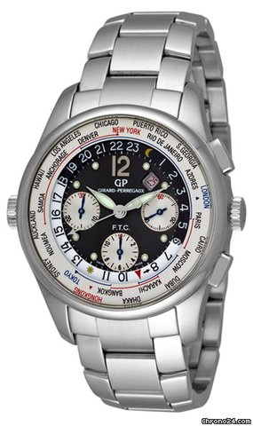 Girard Perregaux World Timer WW.TC Financial Chronograph