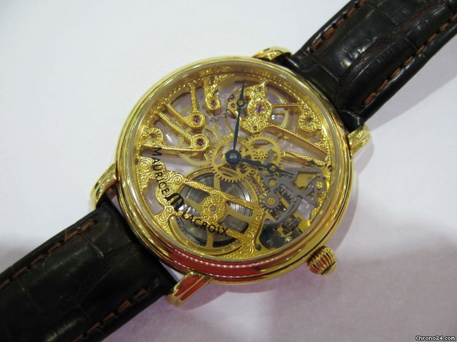 replica Maurice Lacroix Masterpiece Skeleton 18k Yg Great WATCHES 1 