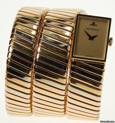 Jaeger-LeCoultre 3 TONE  GOLD, MANUAL WIND, LADIES WATCH -