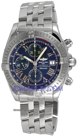 Breitling Chronomat Blue Dial Mens Chronograph Watch A1335611-C749SS