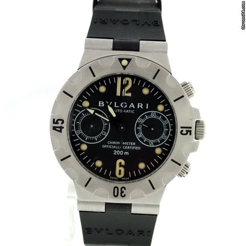Bulgari Diagono Chronograph SD 38 S Pre-owned
