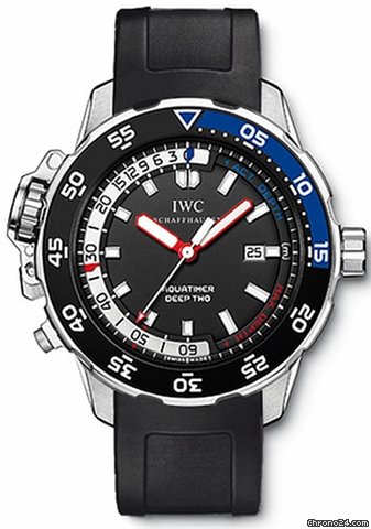 IWC Aquatimer Deep Two Depth Guage Submersible Dive Watch 46 mm