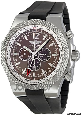 Breitling Bentley GMT Bronze Dial Chronograph Mens Watch A4736212-Q554BKRD