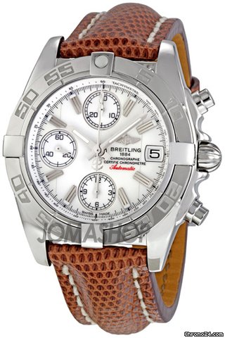 Breitling Chrono Galactic Antarctica White Dial Mens Watch A13358L2-A683BRZT