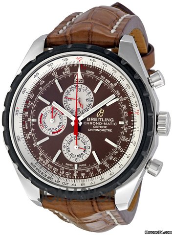 Breitling Chrono-Matic 1461 Bronze Dial Automatic Chronograph Mens Watch A1936002-Q573BRCT