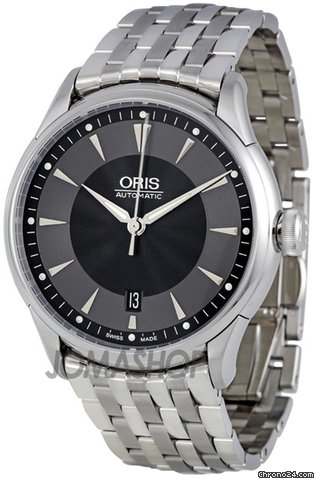 Oris Artelier Date Stainless Steel Automatic Mens Watch 733-7591-4054MB