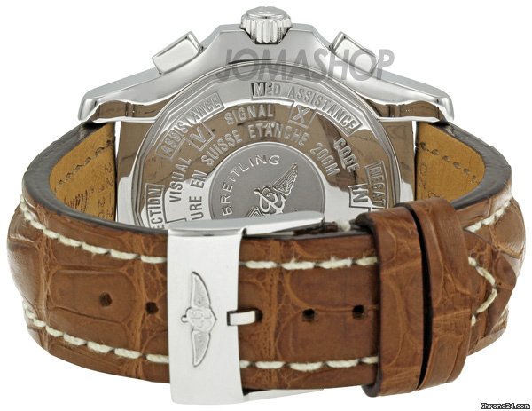 replica Breitling Skyracer Silver Guilloche Dial Automatic Chronograph Mens Watch A2736234-G615BRCT WATCHES 1 