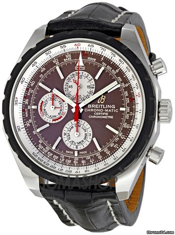 Breitling Chrono-Matic 1461 Bronze Dial Chronograph Mens Watch A1936002-Q573BKCT