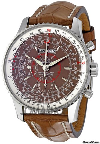 Breitling Montbrilliant Datora Bronze Dial Mens Watch A2133012-Q509BRCT