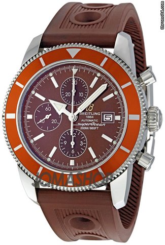 Breitling Superocean Brown Dial Chronograph Automatic Mens Watch A1332033-Q553BROD