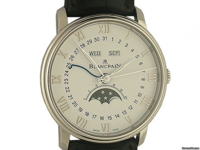 Blancpain Villeret Vollkalender Mondphase 40mm