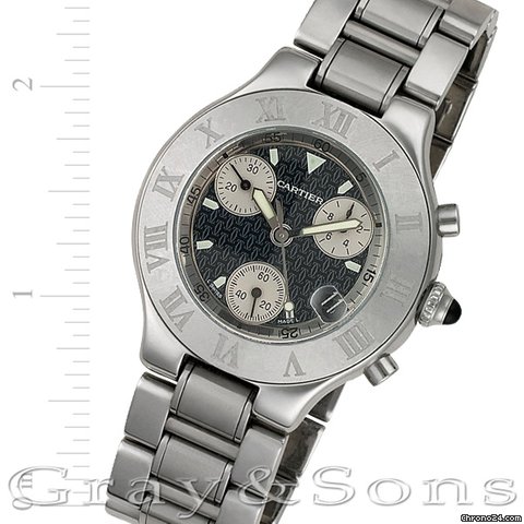 Cartier Chronoscaph 21 w10172t2
