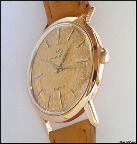 replica Movado Kingmatik Rosegold ca. 1958 WATCHES 1 