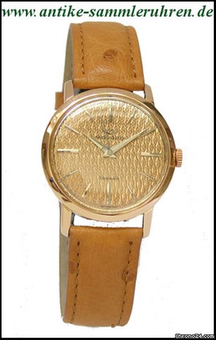 Movado Kingmatik Rosegold ca. 1958