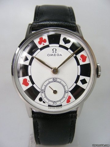 Omega Classic vintage cadran casino