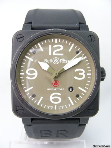 Bell & Ross BR03-92-S military PVD