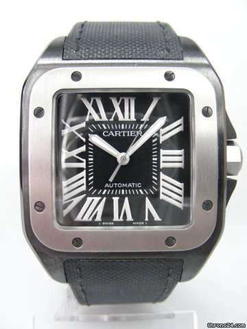Cartier Santos 100 PVD Titane grande taille