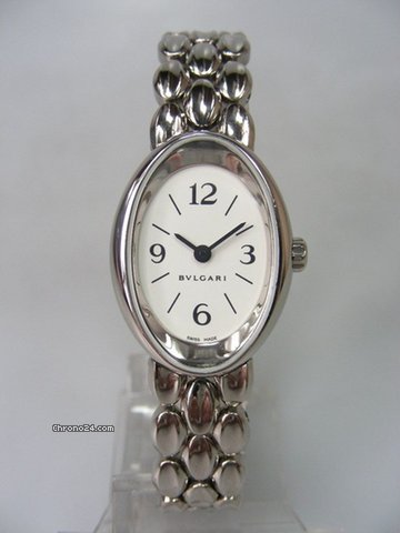 Bulgari Ovale full white gold