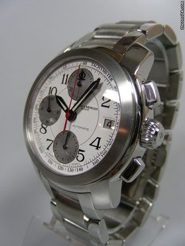 replica Baume & Mercier Capeland-chronographe-complet acier-automatique WATCHES 1 