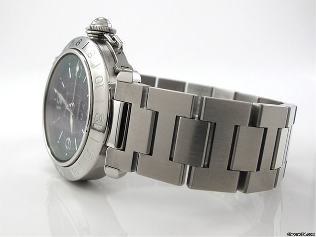 replica Cartier Damen "PASHA C GLOBE" Edelstahl Automatik WATCHES 1 