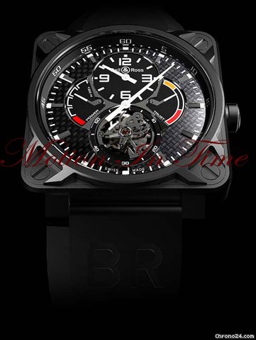 Bell & Ross BR01 TOURBILLON BLACK 46mm LIMITED EDITION 60 PIECES - RARE