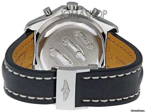replica Breitling Bentley Motors T Chronograph Black Leather Strap Mens Watch A2536313-B954BKCD WATCHES 1 