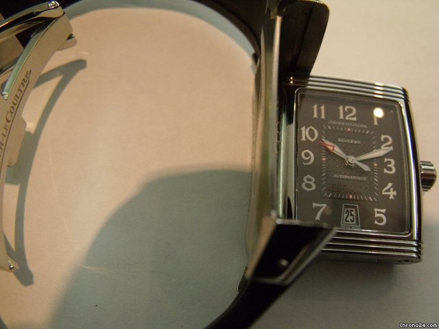 replica Jaeger-LeCoultre Reverso Gran Sport acier/cautchouc WATCHES 1 