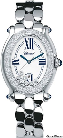 Chopard Happy Sport Oval 7 Floating Diamonds