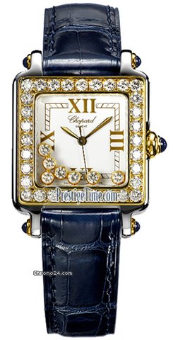 Chopard Happy Sport Classic Square 7 Floating Diamonds