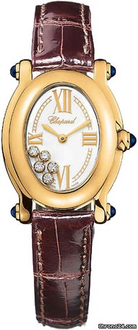 Chopard Happy Sport Oval 5 Floating Diamonds