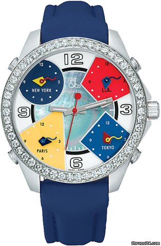 Jacob & Co. Five Time Zone - 40mm, 2ct Bezel