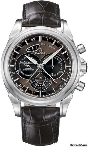 Omega DeVille Co-Axial Chronoscope GMT