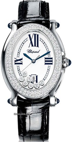 Chopard Happy Sport Oval 7 Floating Diamonds