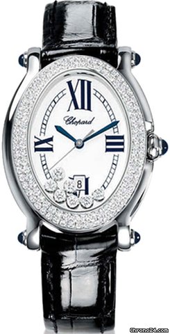 Chopard Happy Sport Oval 7 Floating Diamonds