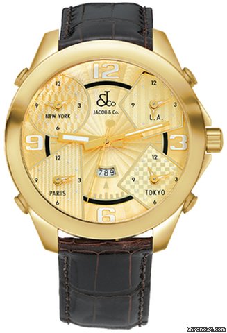 Jacob & Co. Five Time Zone - 47mm