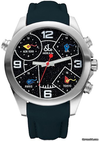 Jacob & Co. Five Time Zone - 40mm