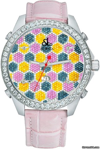 Jacob & Co. Five Time Zone - 47mm, 3.25ct Bezel