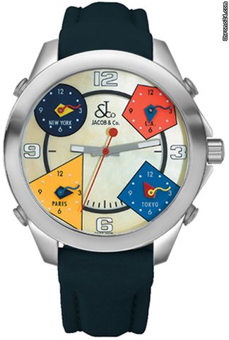 Jacob & Co. Five Time Zone - 40mm