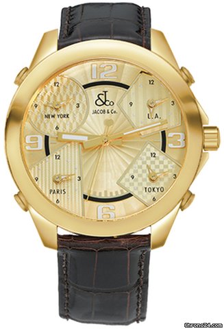 Jacob & Co. Five Time Zone - 40mm