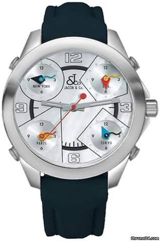 Jacob & Co. Five Time Zone - 40mm