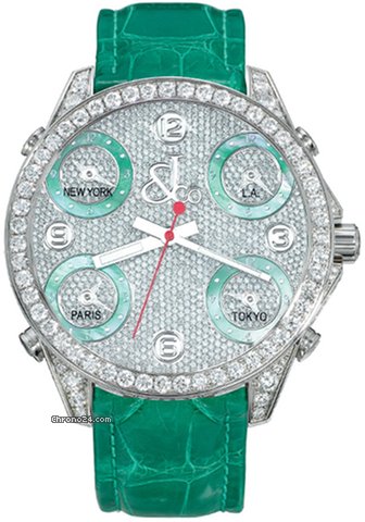 Jacob & Co. Five Time Zone - 40mm, 2ct Bezel