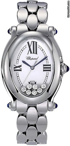 Chopard Happy Sport Oval 7 Floating Diamonds