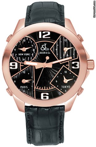 Jacob & Co. Five Time Zone - 40mm