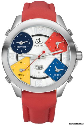 Jacob & Co. Five Time Zone - 47mm
