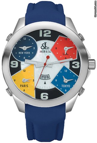 Jacob & Co. Five Time Zone - 47mm