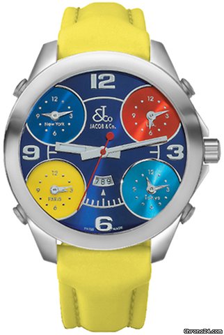 Jacob & Co. Five Time Zone - 47mm