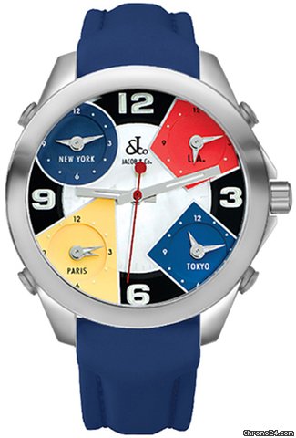 Jacob & Co. Five Time Zone - 40mm