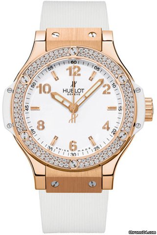Hublot Big Bang Quartz Gold White 38mm