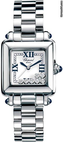 Chopard Happy Sport Classic Square 7 Floating Diamonds